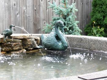 Fountain at National Aviary