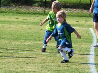 Upward Soccer 4-5 yr olds