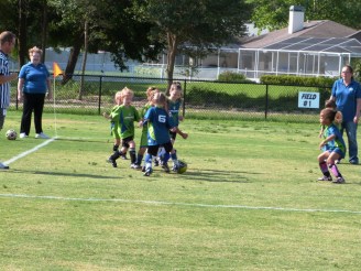 Upward Soccer 4-5 yr olds Girls