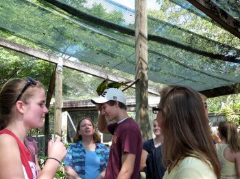 Homeschoolers at Lowry Park Zoo Homeschoolers at Lowry Park Zoo