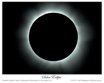 Southern Cassowary and Solar Eclipse by Ian 2