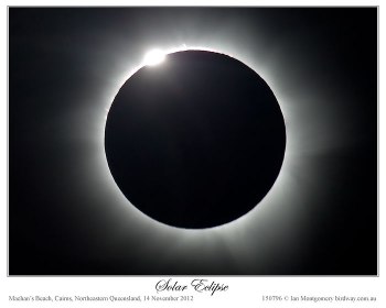 Southern Cassowary and Solar Eclipse by Ian 3