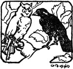 "I'm ready now," said Dr. Raven.