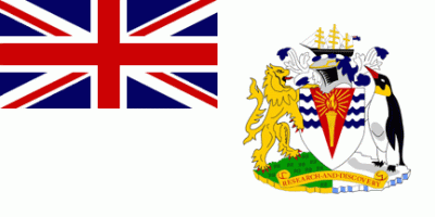British Antarctic Territory - Union Jack with Emperor Penguin ©PD