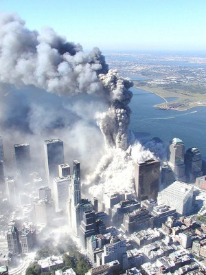 Twin Tower as it Collapsed