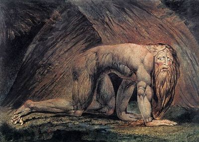 Nebuchadnezzar - depicting the king during his bout of insanity by William Blake ©WikiC
