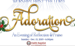 Our Christmas Concert 2019 –&nbsp;Adoration