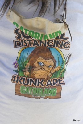 Skunk Ape at Gatorland