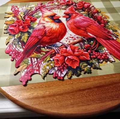 Cardinal Wood Puzzle